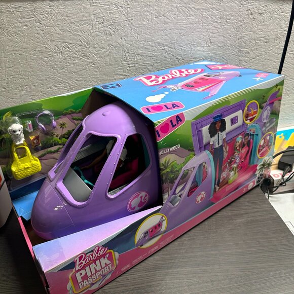Barbie Other - Barbie Airplane Adventures Playset with Pilot Doll & 15+ Accessories BRAND